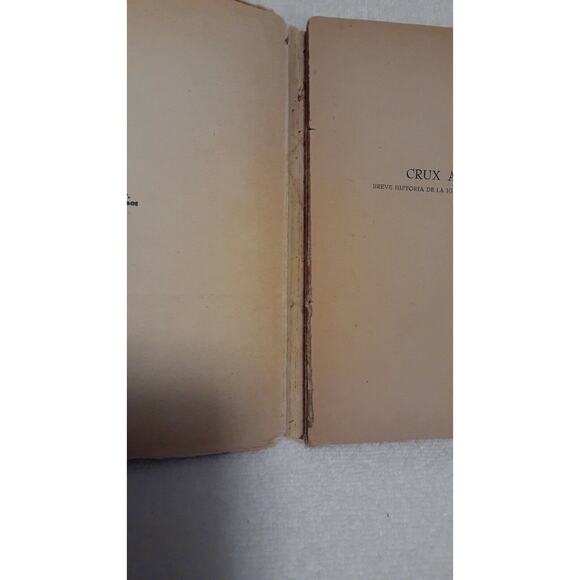 Crux Ansata, H. G Wells, 1945 Spanish, PB, Breve Historia de la Iglesia Catolica - Picture 8 of 9